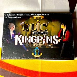 Kingpins Expansion Tiny Epic Crimes Micro Board Game Gamelyn Games TECK Mobsters